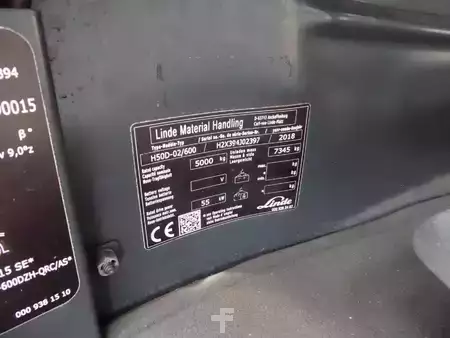 Dieselstapler 2018  Linde H50D-02/600 (7)