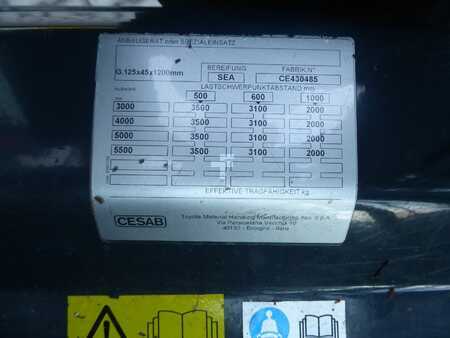 Elektro 4 Rad 2023  Cesab Toyota 9FBM35T (5)