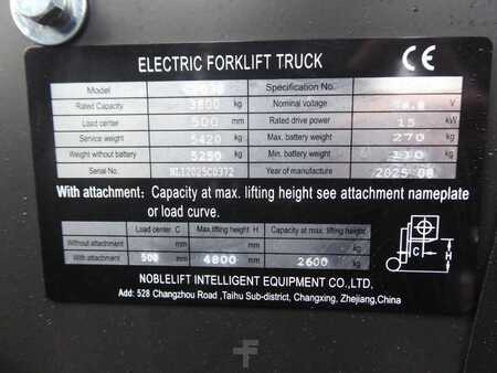 Sähkö - 4 pyör 2025  Noblelift CPD38 Lithium Ionen (3)