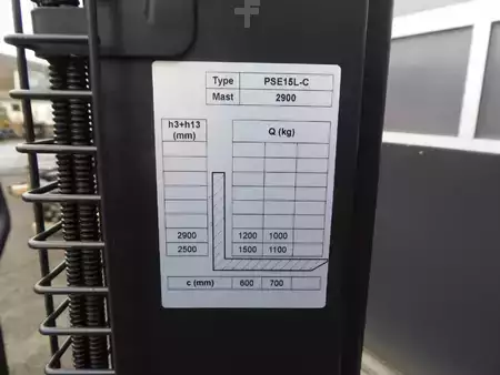 Magasemelésű béka 2025  Noblelift PSE 15L-C (3)