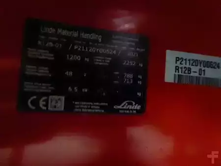 Chariots à mât rétractable 2021  Linde R12B-01 (8)