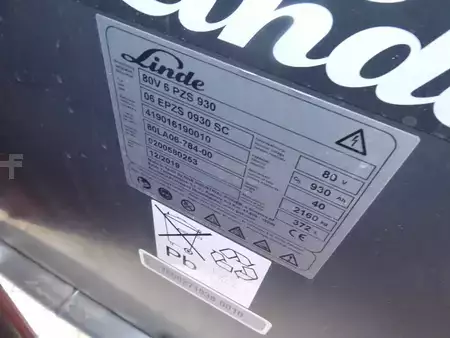 Elektromos 4 kerekű 2020  Linde E50L-01/600 Containerfähig (6)