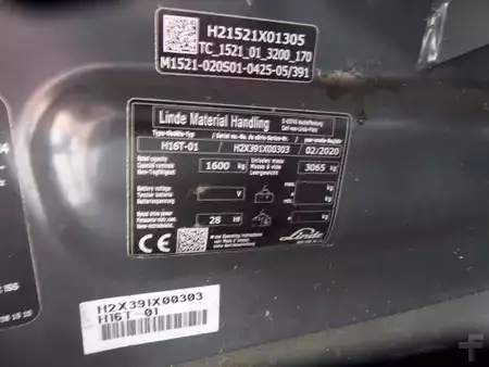 Empilhador a gás 2020  Linde H16T-01 (6)