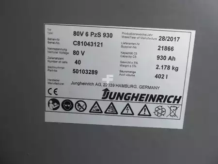 4-wiel elektrische heftrucks 2017  Jungheinrich EFG S50 (10)