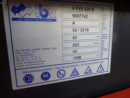 Elektro čtyřkolový VZV 2012  Toyota 7FBMF25 (5)