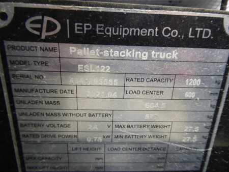 Wózek wysokiego podnoszenia 2021  EP Equipment EP Equipment ESL122 (5)