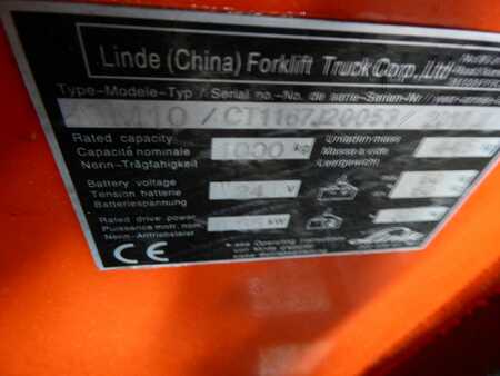 Ruční vysokozdvižný vozík 2012  Linde MM10 (4)