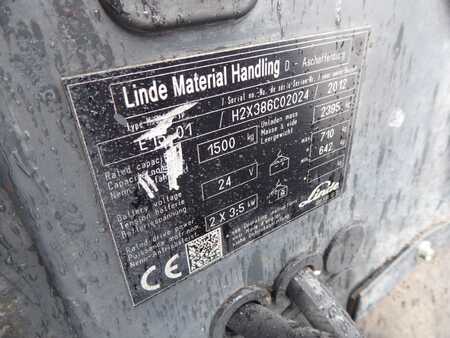 3-wiel elektrische heftrucks 2012  Linde E15-02 (4)