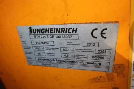 Reach Truck 2012  Jungheinrich ETV216 (4) 