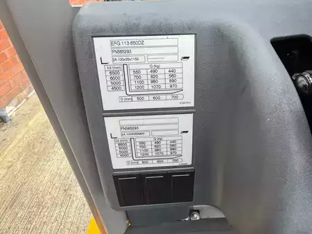 Elektro tříkolové VZV 2018  Jungheinrich EFG 113 SP GE 90-650 DZ (13)