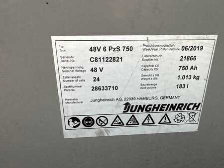 3-wiel elektrische heftrucks 2019  Jungheinrich EFG220 (4) 