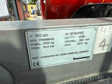 Gázüzemű targoncák 2018  Jungheinrich TFG320 (3)