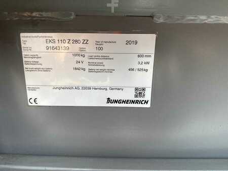 Vertical order pickers 2019  Jungheinrich EKS110 (3)