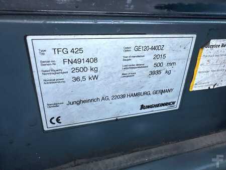 Gas gaffeltruck 2015  Jungheinrich TFG425 (3)