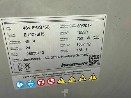 Elektrisk- 3 hjul 2017  Jungheinrich EFG 220 SP G 464 DZ (7)