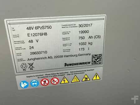 Electric - 3 wheels 2017  Jungheinrich EFG 220 SP G 600 DZ (7)