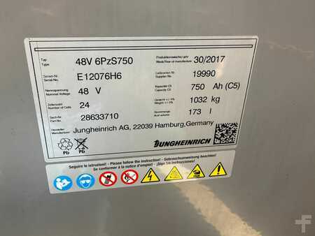 Elektryczne 3-kołowe 2017  Jungheinrich EFG 220 SP G+ZVG 180-464 DZ (4)