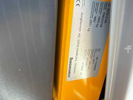 Carrelli elettrici 3 ruote 2017  Jungheinrich EFG 218k SP GE 115-650 DZ (3)