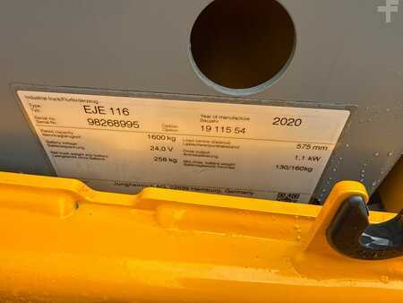 Elektrische palletwagens 2020  Jungheinrich EJE 116 (3)
