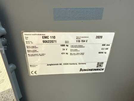 Stoccatori uomo a piedi 2020  Jungheinrich EMC 110 115-57 154E (3)