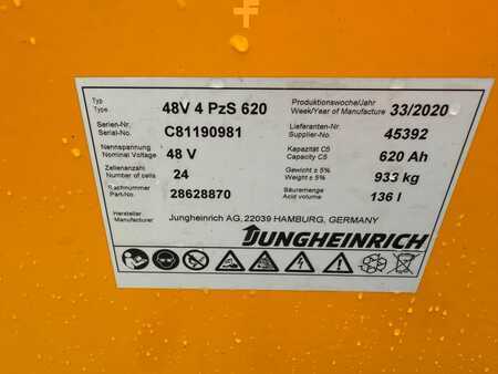 Työntömastotrukki 2020  Jungheinrich ETM 216 SP E GE 100-545 DZ (12)