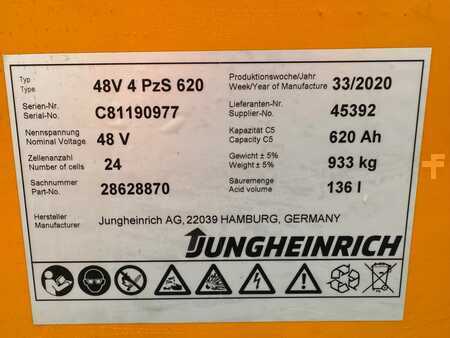 Työntömastotrukki 2020  Jungheinrich ETM 216 SP E GE 100-545 DZ (12)