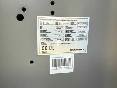 Apilador conductor incorporado 2024  Jungheinrich AMC 12 115 320 ZT (9)