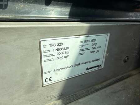Gas gaffeltruck 2017  Jungheinrich TFG 320 450 ZT (6)