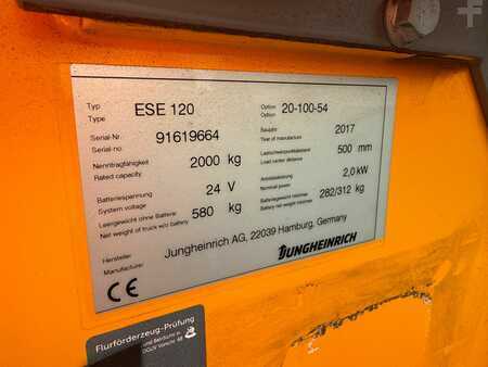 Transpaleta eléctrica 2017  Jungheinrich ESE 120 100-54 (3)