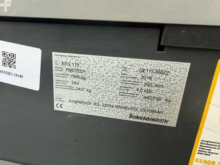 Eléctrica de 3 ruedas 2018  Jungheinrich EFG 115 SP GE 115-360 ZZ (9)