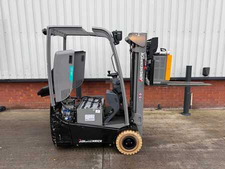 Eléctrico - 3 rodas 2020  Jungheinrich EFG 113 SP G+ZVG 110-450 DZ - Fork Spreader (7)