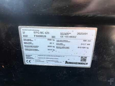Chariots électriques à 4 roues 2022  Jungheinrich EFG BC 320 SP GE 100-480 DZ (9)