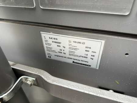 Stackers Stand-on 2016  Jungheinrich EJC B16 100-280 ZZ (9)