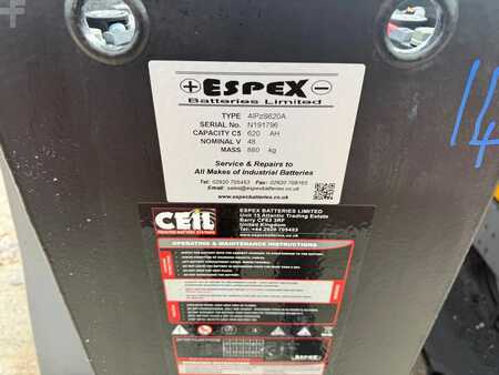 Retráctil 2018  Jungheinrich ETV 214 SP E GE+ZVG 110-455 DZ - Fork Spreader (9)