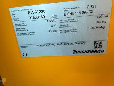 Rækketruck 2021  Jungheinrich ETV-V 320 SP E GNE+ZVG 115-695 DZ (4)