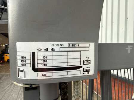 Apilador conductor incorporado 2017  Jungheinrich EJC B16 (3)