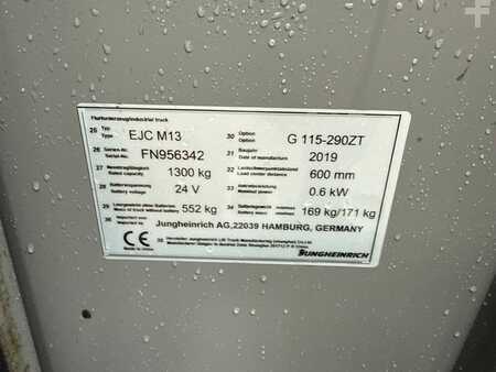 El-stabler - Med platform 2019  Jungheinrich EJC M13 G 115-54 290ZT (3)