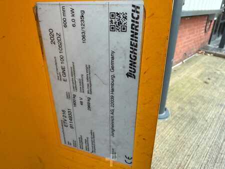 Skjutstativtruck 2020  Jungheinrich ETV 216 SP E GNE 100-1052 DZ (4)