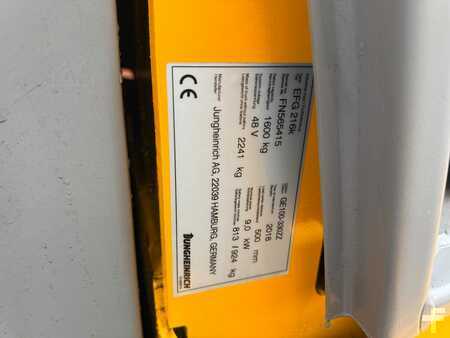 Elektromos 3 kerekű 2018  Jungheinrich EFG 216k SP GE 100-330 ZZ (12)