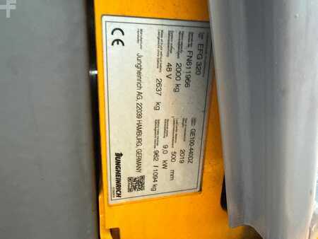 Elektromos 4 kerekű 2019  Jungheinrich EFG 320 SP GE 100-440 DZ (5)