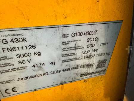 El truck - 4 hjulet 2019  Jungheinrich EFG 430k SP G+ZVG 120-600 DZ (3)