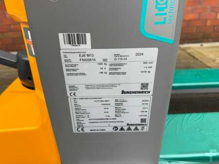 Wózki niskiego podnoszenia 2024  Jungheinrich EJE M13 G 115-54 (9)
