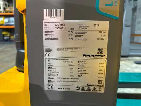 Wózki niskiego podnoszenia 2024  Jungheinrich EJE M13 540-1150 (10)