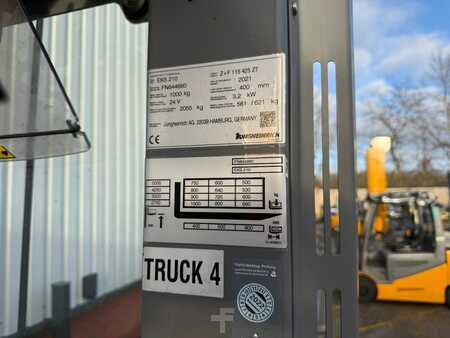 Horizontální vychystávací vozík 2021  Jungheinrich EKS 210 Z+F 115-425 ZT (9)