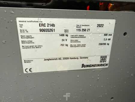 Gerbeurs à conducteur porté debout 2022  Jungheinrich ERC 214b 115-250 ZT (3)