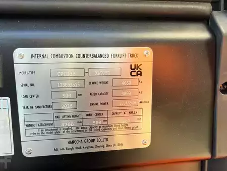 Diesel Forklifts 2026  HC (Hangcha) CPCD30-XW97B1 - Full Cab (15)