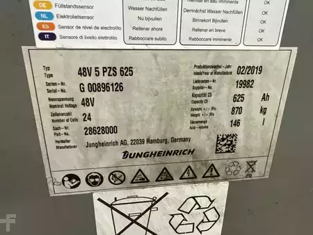 Elektrisk- 3 hjul 2019  Jungheinrich EFG 216K 400ZT (4)