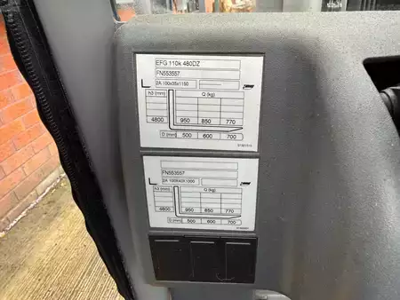 Elektro tříkolové VZV 2017  Jungheinrich EFG 110k SP GE 100-480 DZ - New Battery (11)