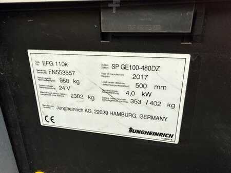 El Truck - 3-hjul 2017  Jungheinrich EFG 110k SP GE 100-480 DZ (3)