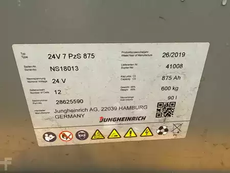 Chariots électriques à 3 roues 2019  Jungheinrich EFG 113 SP GE 100-360 ZT (5)